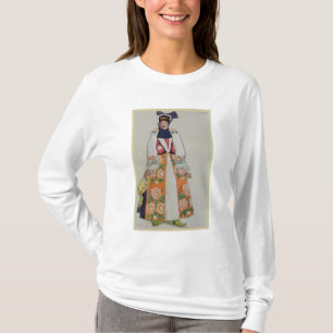 T-shirt Costumez la conception pour une femme rurale, de