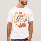 T-shirt Cosy Citrouille Spice Human Rights Fall Arwork (Devant)