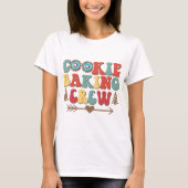 T-shirt Cosy Cookie Baking Crew - Fun Kitchen Essentials (Devant)