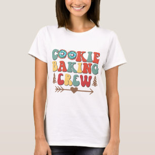 T-shirt Cosy Cookie Baking Crew - Fun Kitchen Essentials