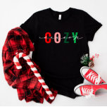 T-shirt Cosy Season mignonne Calligraphie Chemise de Fête<br><div class="desc">Nous ajoutons toujours de nouveaux designs chaque jour !</div>