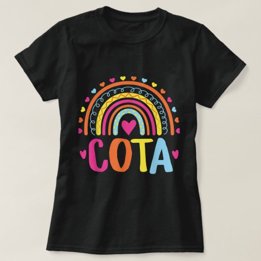 T-shirt COTA Certified Occupational Therapy Assistant Appr (Design devant)