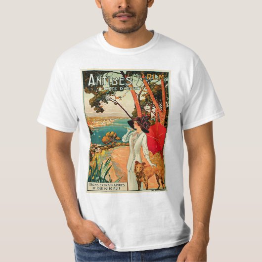 T-shirt ~ Cote d'Azur d'Antibes (Devant)