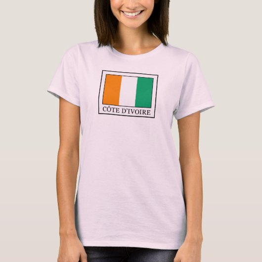 T-shirt Côte d'Ivoire (Devant)