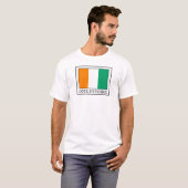 T-shirt Côte d'Ivoire (Devant entier)