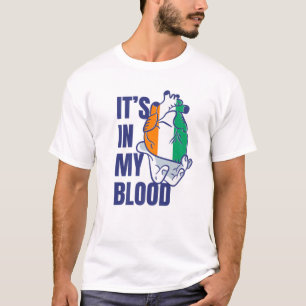 T-shirt Côte d'Ivoire Drapeau Coeur Africain Veines Sang M