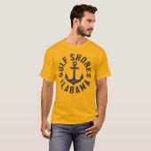 T-shirt Côte du Golfe, Alabama (Devant entier)