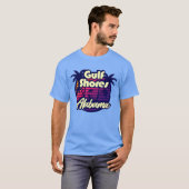 T-shirt Côte du Golfe Alabama (Devant entier)