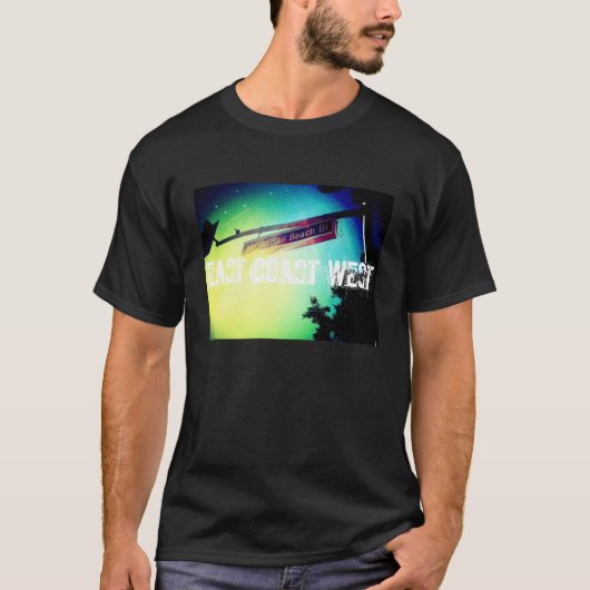 T-shirt Côte Est occidentale (Devant)