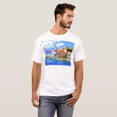 T-shirt Côte grecque (Devant entier)