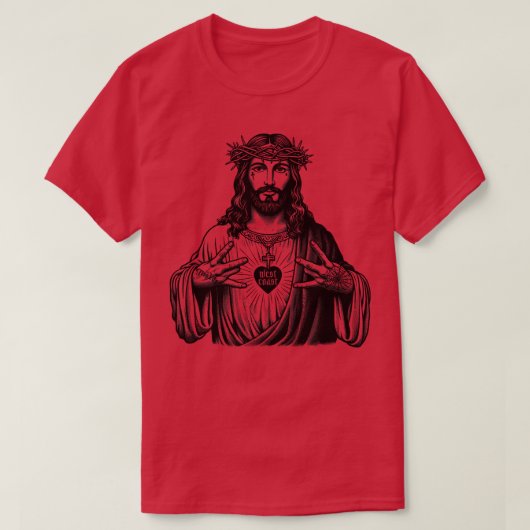 T-shirt Côte Ouest Jésus (Design devant)
