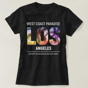 T-shirt Côte ouest, Los Angeles California, Los Angeles