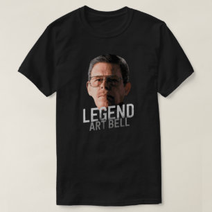 T-shirt Côte par radio de Bell d'art de légende pour