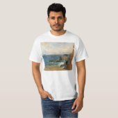 T-shirt Côte rocheuse par Paul Gauguin, Impressionnisme Vi (Devant entier)