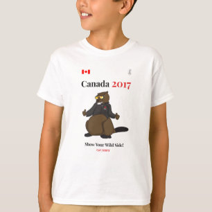 T-shirt Côté sauvage frais du Canada 150 en 2017