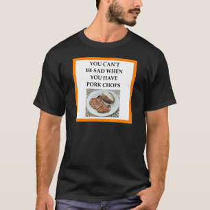 T-shirt côtelettes de porc