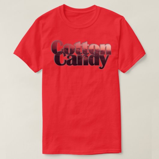 T-shirt Coton Candy (Design devant)