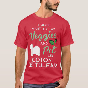 T-shirt Coton De Tulear Chien Cigar propriétaire amant Xma