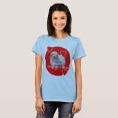 T-shirt COTON de Tulear Love (Devant entier)
