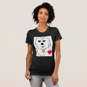T-shirt Coton de Tulear Love (Devant entier)