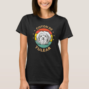 T-shirt Coton De Tuléar Propriétaire De Chien Coton De Tul