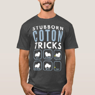 T-shirt Coton de Tulear têtu - Entraînement des chiens