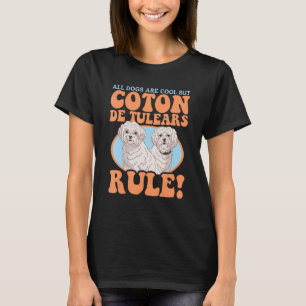 T-shirt Coton de Tulears Chiens Propriétaire de Chien Coto
