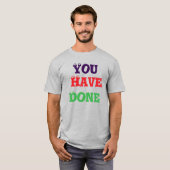 T-shirt Coton imprimés (Devant entier)
