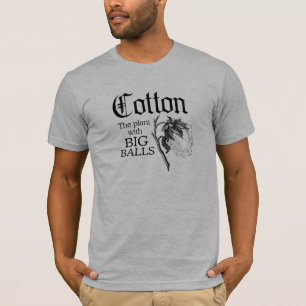 T-SHIRT COTON LE PLANTE AVEC DE GRANDES BALLES