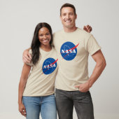 T-shirt Coton Lourd Iconique NASA (Jupiter Beige) (Unisexe)
