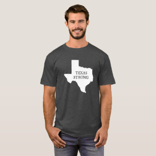 T-shirt coton masculin de Texas Strong