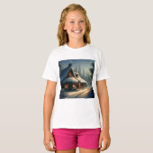 T-shirt Cottage de Noël 4 (Devant entier)