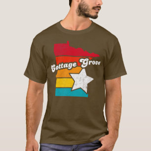 T-shirt Cottage Grove Minnesota Vintage Souveni en détress