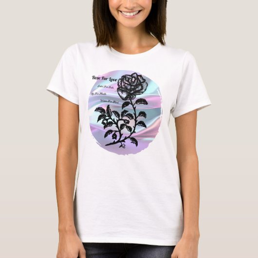 T-shirt Cottage Rose de l'Amour (Devant)
