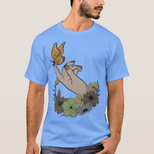 T-shirt Cottagecore Butterfly Goth Fairycore Aesthetic