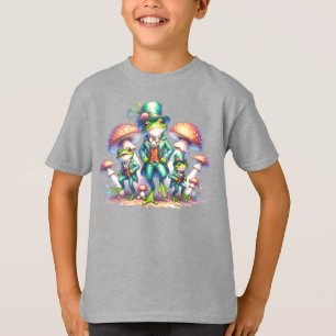 T-shirt Cottagecore Champignons Fancy Dancing Grenouilles