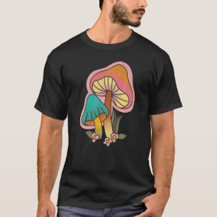 T-shirt Cottagecore Champignons Tee - shirts Graphiques Po