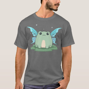 T-shirt Cottagecore esthétique Cute Kawaii grenouille fée