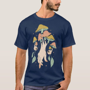 T-shirt Cottagecore Eyes Esthétique Squelette Fée Grunge F