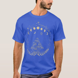 T-shirt Cottagecore Féerie Magie Champignons Lune Phase LG