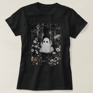 T-shirt Cottagecore Ghost Swing Floral esthétique Hallowee