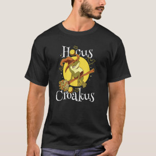T-shirt Cottagecore Grenouille esthétique Hocus Croakus Ha