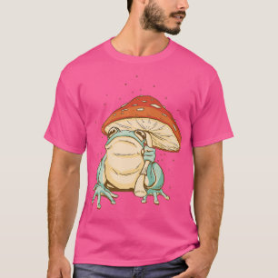 T-shirt Cottagecore Louvain de grenouille esthétique sur l