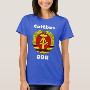 T-shirt Cottbus, Allemagne de l'Est (DDR, RDA) Ossi