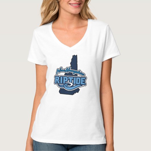 T-shirt Cou V féminin (Devant)