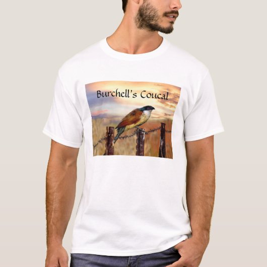 T-shirt Coucal de Burchell (Devant)