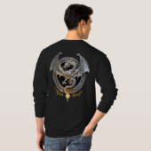 T-shirt Couche de dragon (Dos entier)