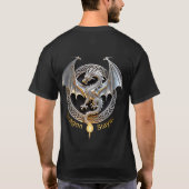 T-shirt Couche de dragon (Dos)