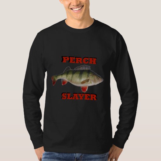 T-shirt Couche de perche de pêche (Devant)