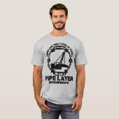 T-shirt Couche de tuyau (Devant entier)